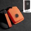 In-stock  Full-cover Suede Car Key Fob Case, Suitable for Volvo S60, S90, XC40, XC60, XC90 High Quality Keychain Accessory