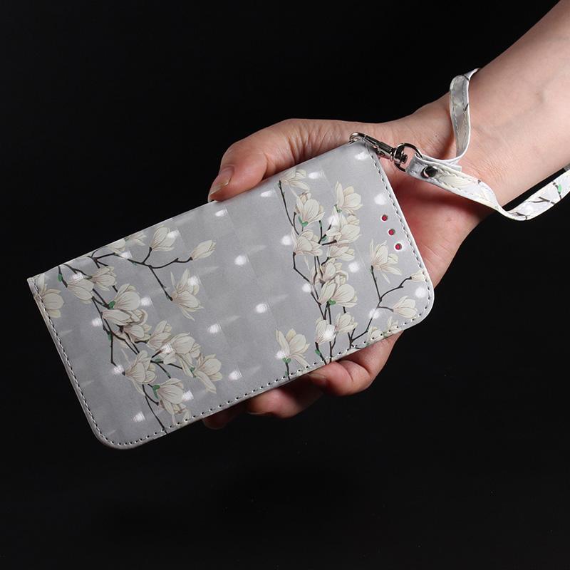 Étui Magnétique à Rabat en Cuir Peint pour Samsung Galaxy NOTE 8 9 10 Lite PLUS 20 20 Ultra Xcover 7 Quantum 2 Xcover 5 Housse de Téléphone