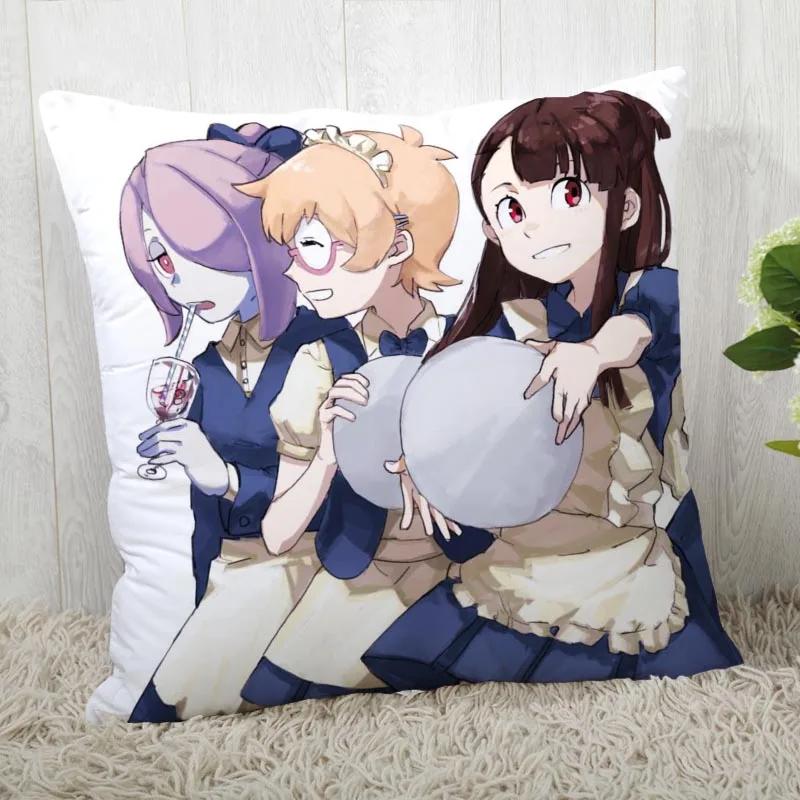 Little Witch Academia Pillow Cover Customize Pillowcase Modern Home Decorative Pillow Case For Living Room