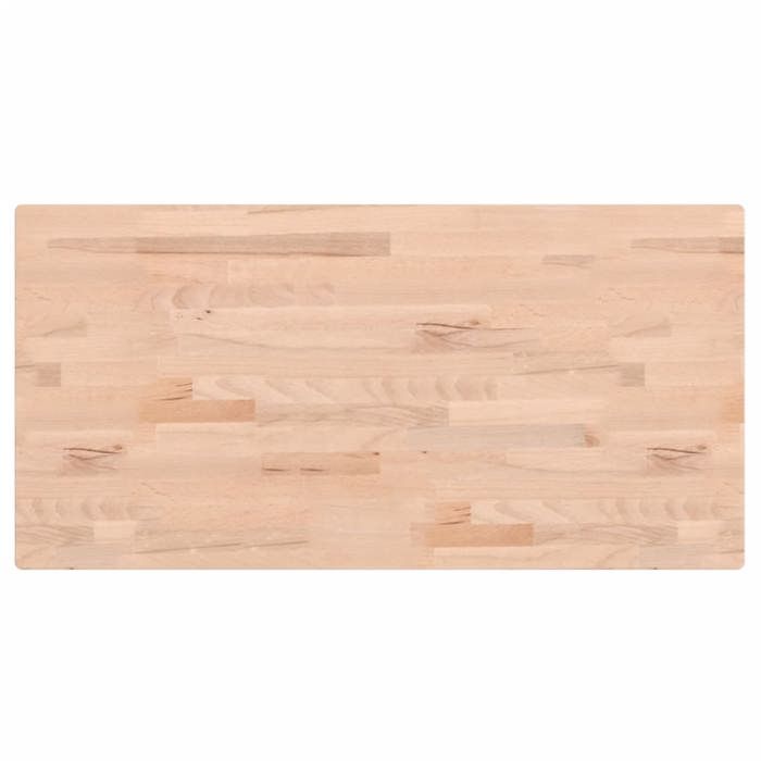 VidaXL Bathroom Countertop 80x40x1.5 Cm Solid Beech Wood 355984