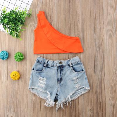 tops on jeans shorts