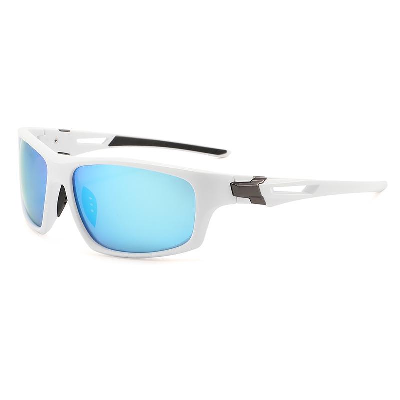 Retro Trend Polarized Sunglasses - Versatile Night Vision Sports Glasses for Men and Women, Perfect for Cycling and Outdoor Activities.