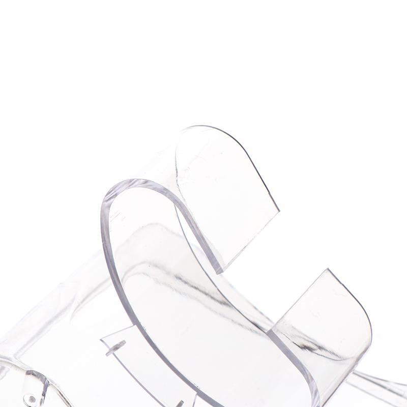 Support de présentoir de montre en plastique Boîtier transparent Organisateur de boîte de protection pour montre connectée pour adultes et enfants