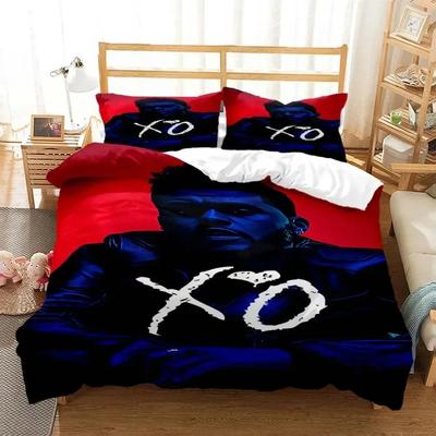 Die Weeknd Pop Singer 3D Fashion Printed Bedding Queen Bedding Set King Size Bedding Set Soft And Comfortable