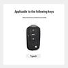Roewe 350C Folding Key Case: Metal Shell Protective Cover for 350, 360, 750 Models.