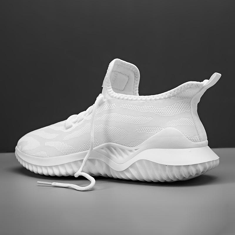 High Quality Men Shoes Casual Sneakers Breathable Lightweight Big Size Lace-up Mesh Walking Sneakers Ultralight Running Shoes