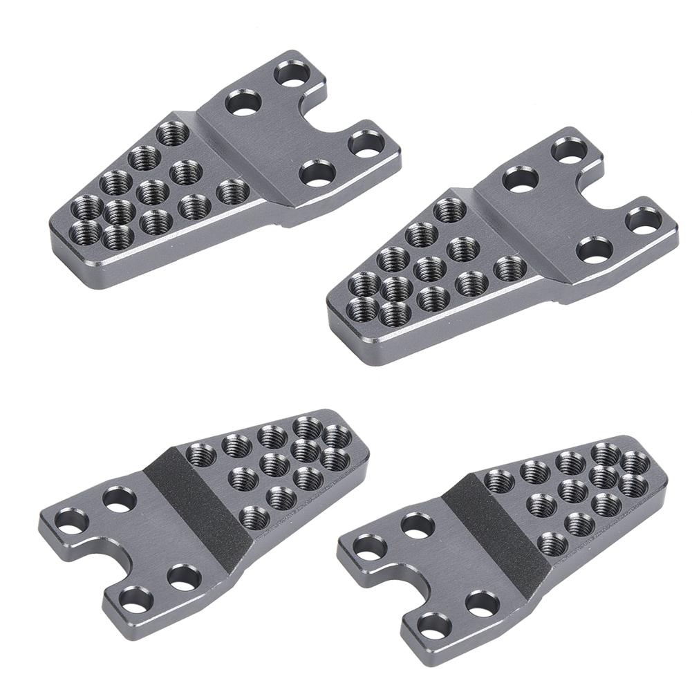 Aluminum Lower Shock Mount Lift Kit Set for SCX10 Remote Control Car Thrded Mounting