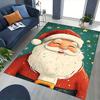 Christmas Santa Claus Chair Mat - Anime Cartoon Design, Non-Slip Carpet for Office, Home Decor, Living Room, Bedroom, Game Room & Dormitory.R078