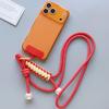 Colorful Pearl Crossbody Phone Lanyard - Adjustable, Anti-Lost Strap for Outdoor Use by Men & Women