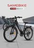 Samebike RS-A01 Pro Elektrofahrrad für Erwachsene Mountainbike 500W 36V 15Ah Lithiumbatterie City E-Bike