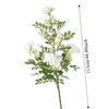 Fake Floral Artificial Pagoda Tree Flower Green Leaves Handmade Simulation Michelia Figo Real Touch Luxury Faux Flower Branch