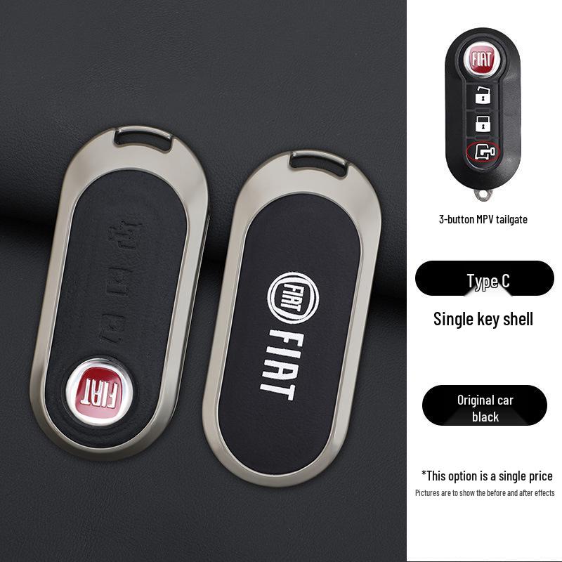 Fiat C-Type Car Key Case