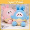 Easter Eggshell Rabbit Plush Toy Cartoon Stuffed Doll Home Decoration Gift 25cm