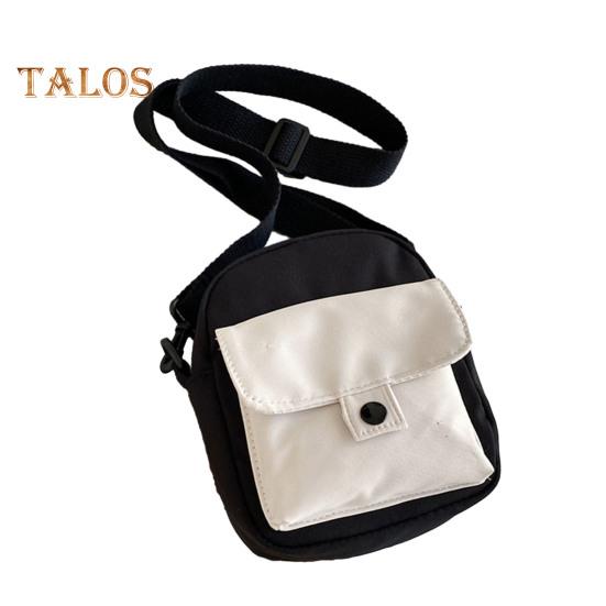 

Сумка через плечо из холста с мультяшным узором, застежка-молния, сумка через плечо с регулируемыми ремнями, сумка-тоут чёрный