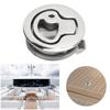2in Boat Door Hatch Lock Round Locking Style 316 Stainless Steel Flush Pull Slam Latch for RV Marine Home