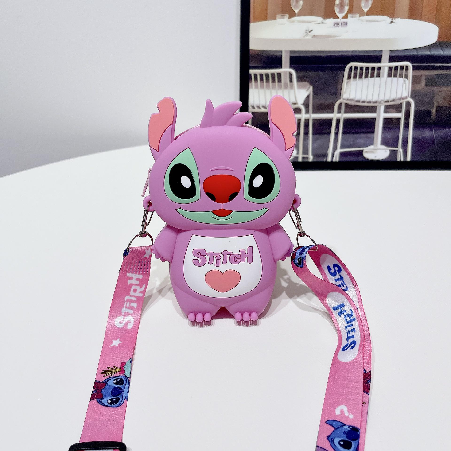 

Cross-Border Stitch Silicone Kids Wallet: Cute Doll Crossbody Coin Bag