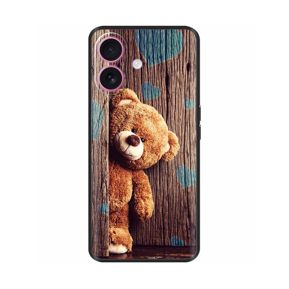 Luxury Shockproof Cover For iPhone 16 Plus Soft Silicone Case For Apple iPhone 16+ 16 Pro Max Bumper Soft Phone Protective Cover