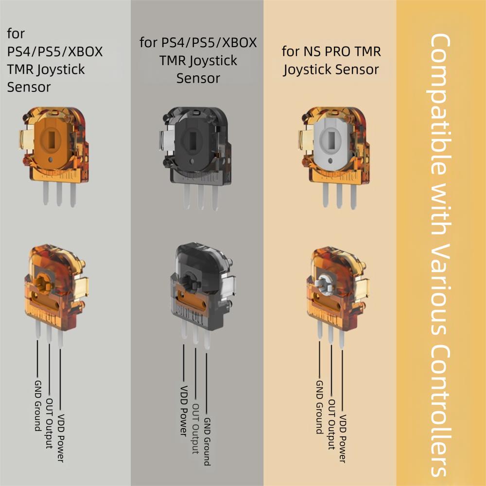 Durable TMR Joystick Sensor Accessories for PS4/PS5/XBOX Tunnel Magnetoresistive