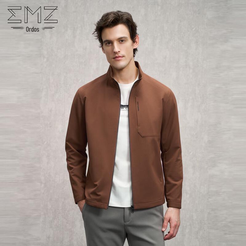 EMZ Men's Stand-Collar Casual Jacket