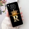 For Huawei Nova 8i Case Honor 50 Lite New Crown Letters Cover Clear Silicone Soft Slim Phone Case For Honor 50 Lite Nova8i Shell
