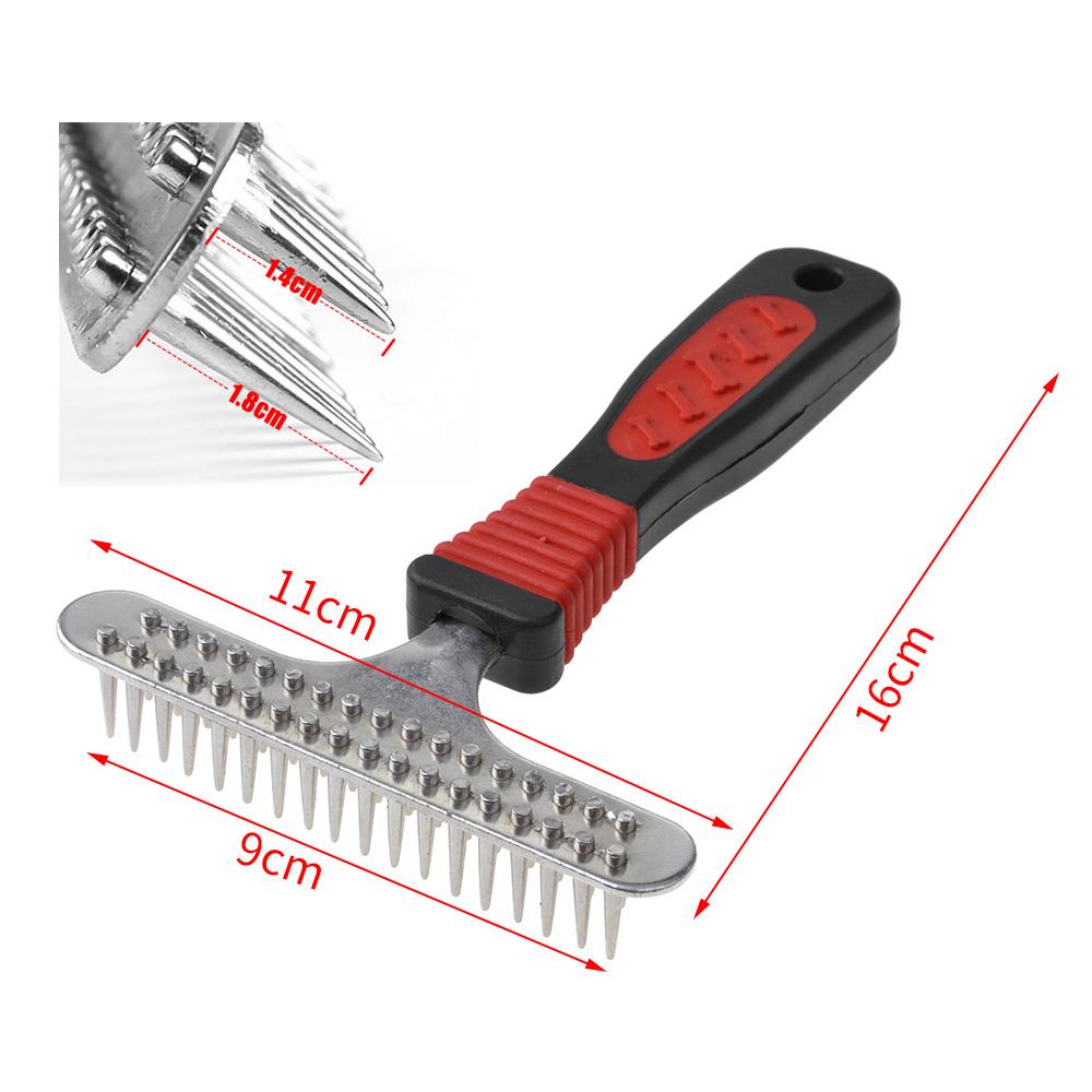 dog rake brush