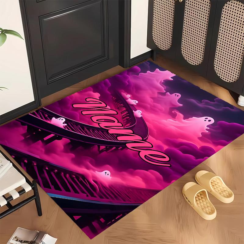 Halloween (14) Personalized Name Office Carpet Stylish Decor for Living Room Bedroom Kitchen
