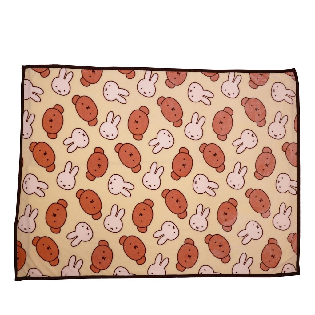 Marushin Miffy Blanket, Cozy for Two, Polyester Meyer Fabric, Cute, Fluffy, Stylish, Cold Weather Protection, 5885006200