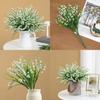 Convallaria Majalis Of The Valley Artificial Flowers Bouquet For Home Office Greenery