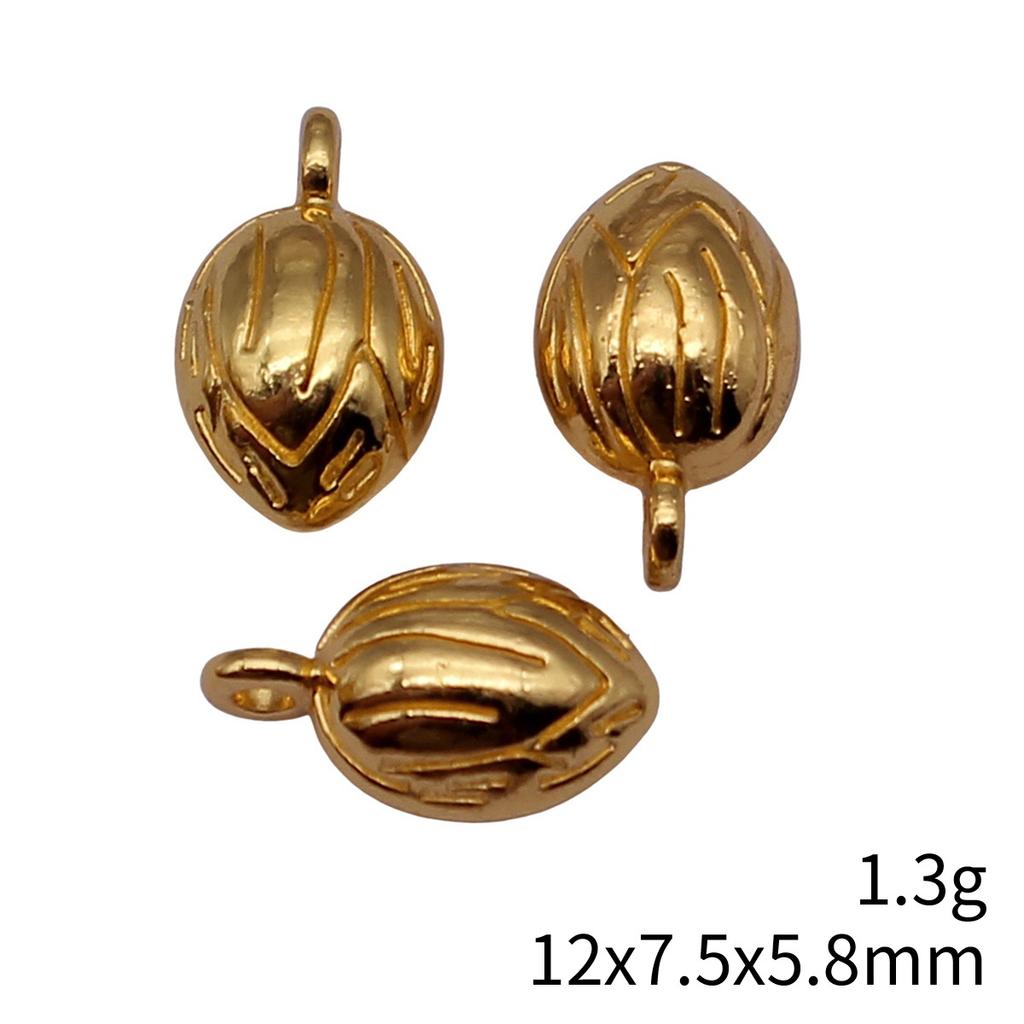 Flower Bud Charms Mini Floral Pendant Alloy Metal Leaf Findings Elegant Plant Jewelry Making Supplies For