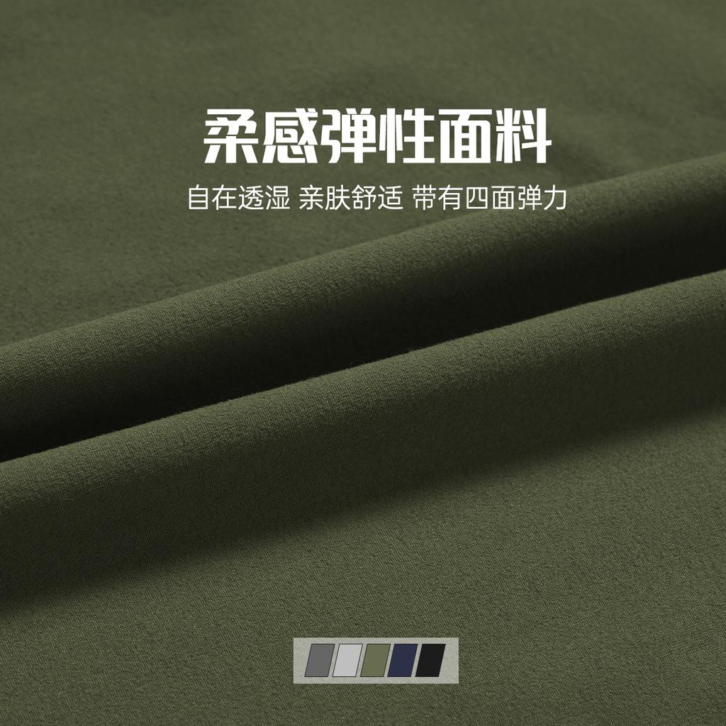 Men's Stand Collar Hoodie Jacket, Solid Color Fleece Pullover for Outdoor Sports, Gym, Casual Wear, Home & Commute, Warm & Comfortable