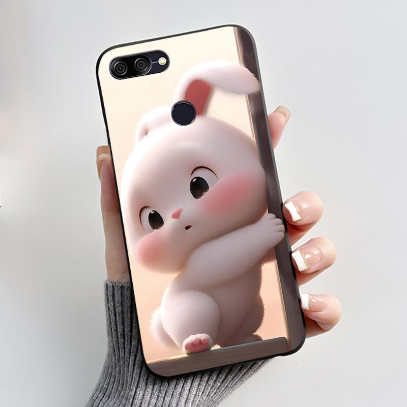 For Asus ZenFone Max Plus M1 ZB570TL X018D Case Aesthetic Cat Cartoon Soft TPU Silicone Back Protective Cover Coque Fundas Capa