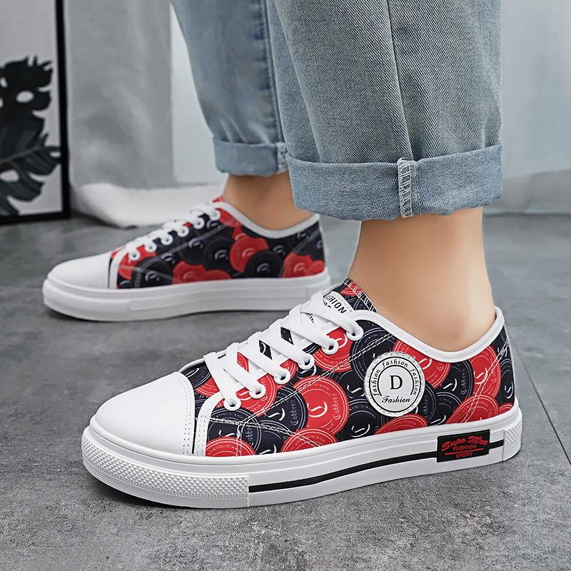Size 31-44 Low Top Men's Women White Canvas Shoes All Vulcanize Shoes Children Casual Skateboarding Shoes Classic Brand Sneakers