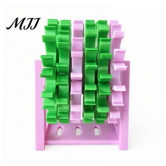 Thread Storage for Sewing Room Rotating Organizer, 60 Spools Capacity 360 Degree Swivel Wall Mounted Organizer Rack, Embroidery Holder Organization