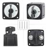 300A DC 48W Single  Battery 2 Position Mass Switch With Locking Key Marine Isolator Disconnect Rotary For Camping RV Truck Boat