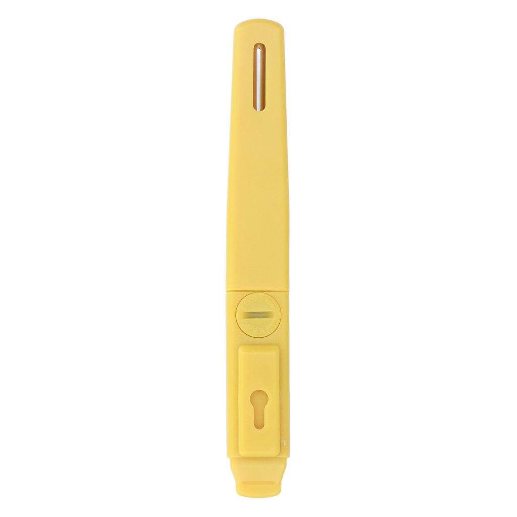 Digital Food Thermometer Automatic Calibration Pen Style High Accuracy Electronic Pocket Thermometer Yellow