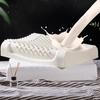 3D Convex Particle Massage Latex Pillow Cervical Spine Protection and Sleep Aid Pillow Core High Rebound Non Deformable Headrest, Dry and Breathable