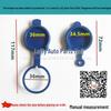 Compatible Kettle Lid Cap for Wuling Hongguang S3V, Zhi Guang 6376, Journey, Hongtu, Rongguang, Baojun 310/510 Windshield Washer Fluid Reservoirs