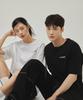 SUENO STUDIO Painting Logo Oversized T-Shirt (Black)