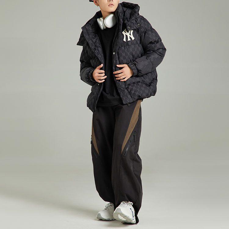 MLB Down Jacket Short Unisex Black 3ADJM0426-50BKS