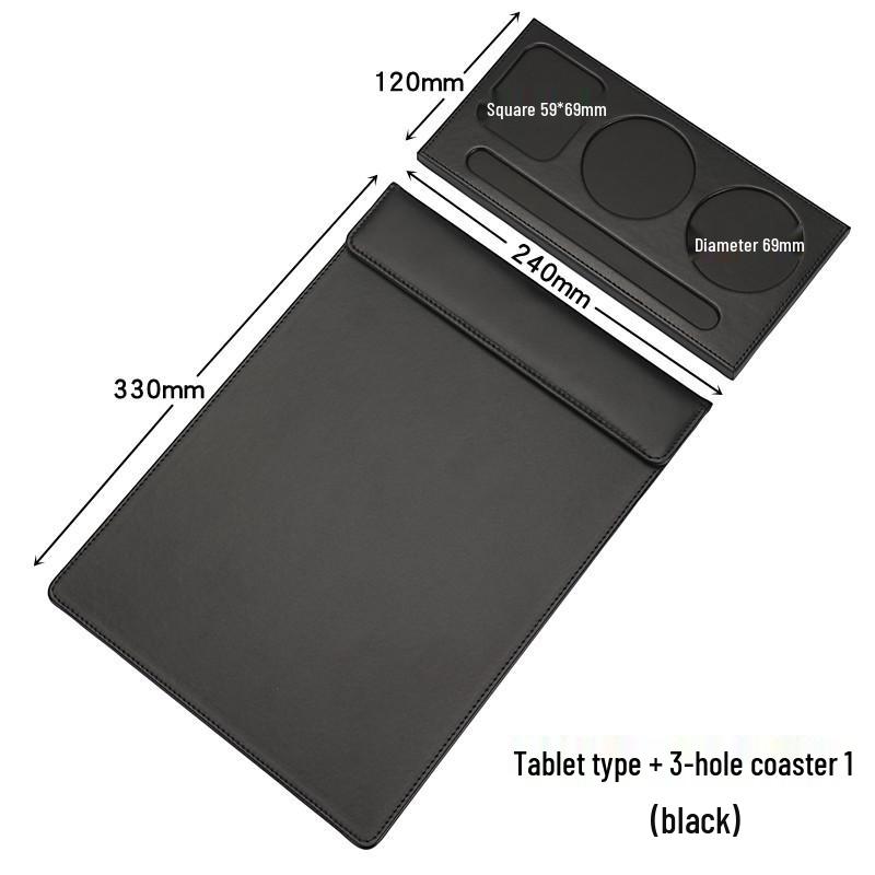 A4 Leather Conference Writing Pad with Magnetic Closure