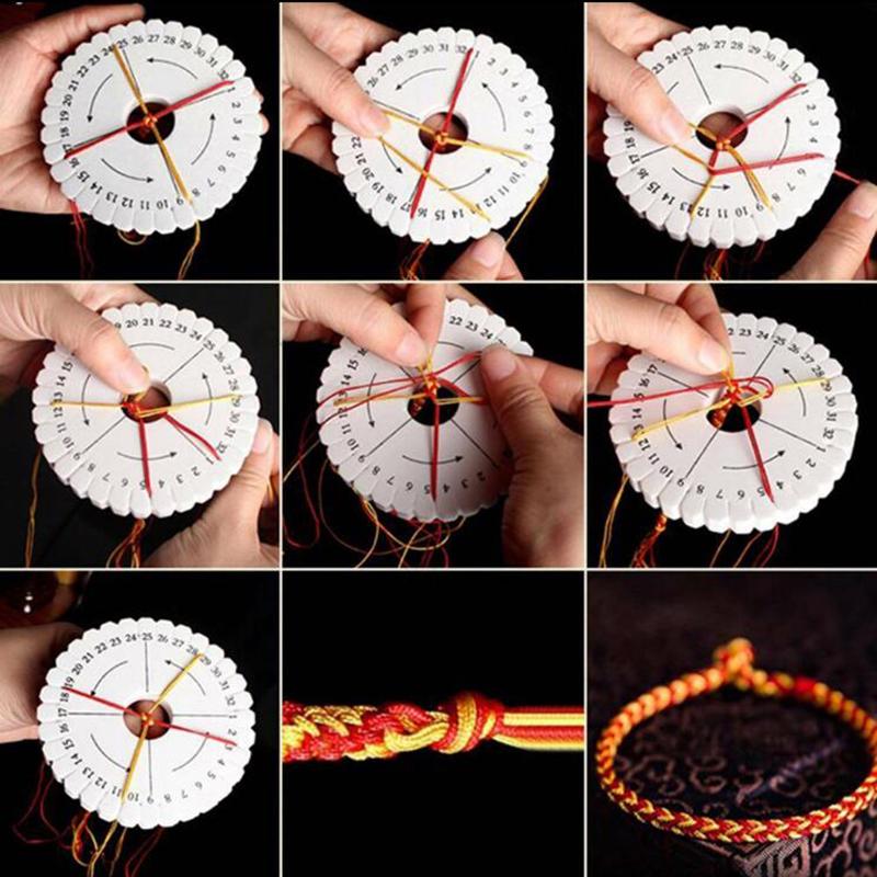 Kumihimo Beading Cord Disc/Disk Braiding Braided Plate Diy Handmade