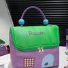 Sturdy Polyester Makeup Bag for Women Multiple Compartment Cosmetic Organizers Waterproof Portable Carry Case Use