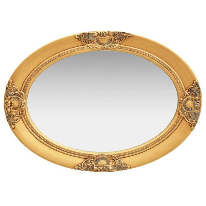 VidaXL Miroir mural style baroque 50x70 cm Doré 320353
