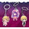 Acrylic Keychain for Oshi No Ko Akane Kurokawa Ruby Hoshino Kana Arima Ai Hoshino Anime Cartoons Decoration Pendant Fan Gift