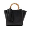 Vita Felice Bamboo Handle Mini Bag for Women [VITAFELICE] 2-way Inb-90032p (Black)