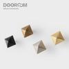 Dooroom Brass Furniture Handles Matt Brushed Nickel Yellow Bronze Pulls Cupboard Wardrobe Dresser Shoe Box Drawer Cabinet Knobs