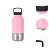 Dog Water Bottle with Handle And 2 Bowls for Food Travel