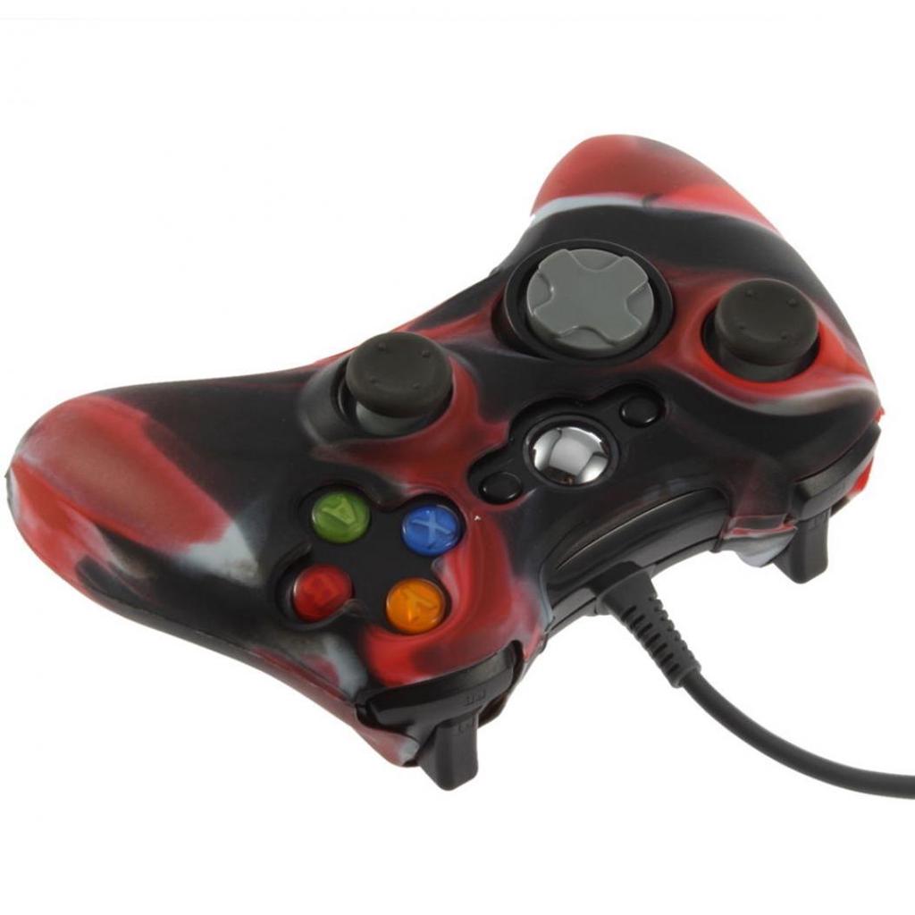 Hærkamuflasje Silikondeksel Skin til Xbox 360 Trådløs Spillkontroller