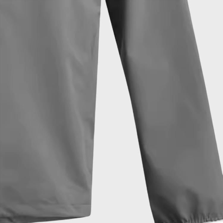 Under Armour Stormproof Cloudstrike Solid Color Hooded Stretch Zip Jacket Men Jackets Rhino-Gray 1376066-025
