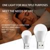 5Pcs Small USB Plug Lamp LED Night Light Computer Mobile Power Charging Mini Book Lamps LED Eye Protection Square Reading Light